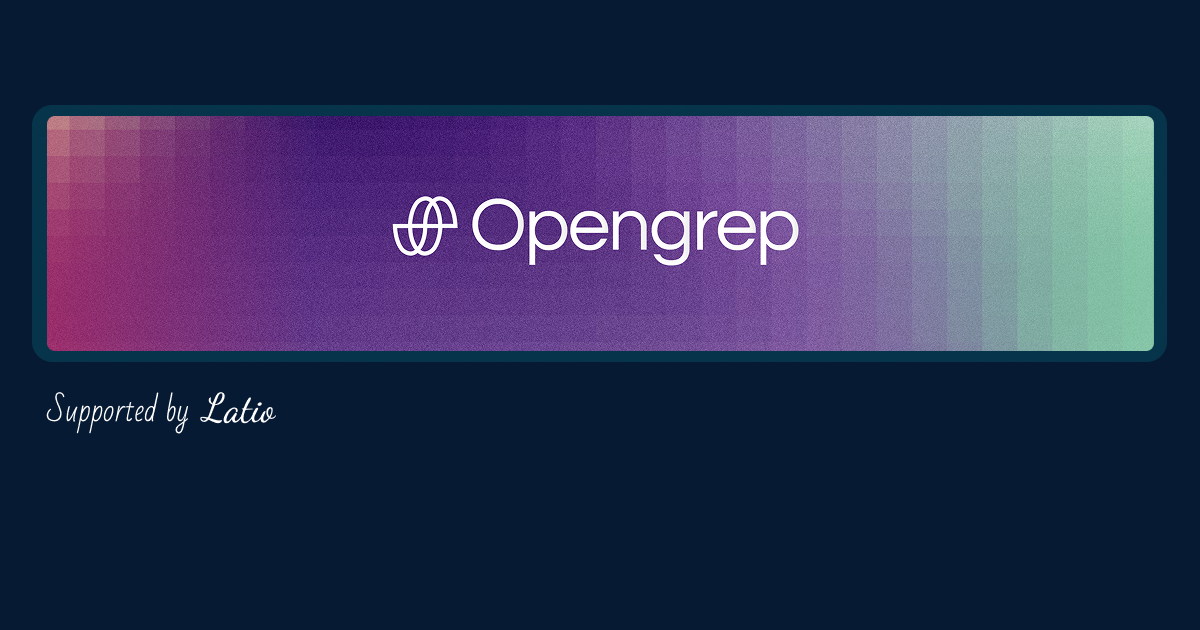 Announcing OpenGrep