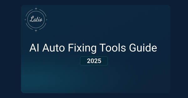 2025 AI AutoFixing Tools Guide